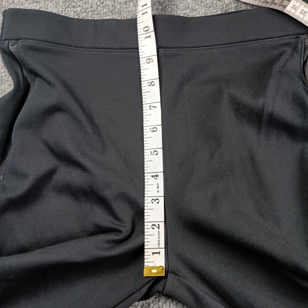 SPANX Ponte Leggings Women Size Medium Black Pull On Slim Work Pants Shaping - Picture 6 of 9